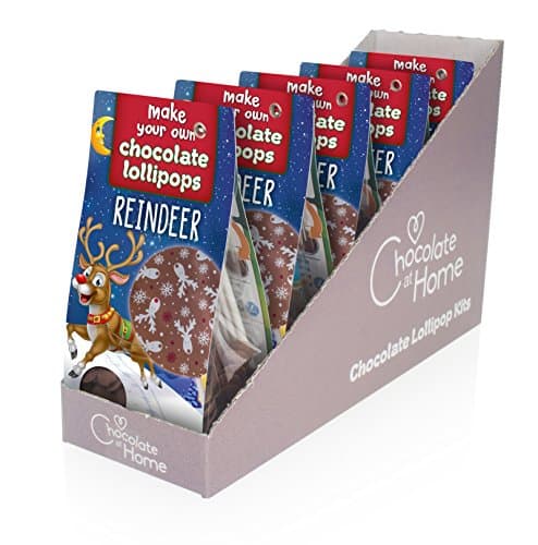 Reindeer Chocolate Lollipop Kits (pack of 5)