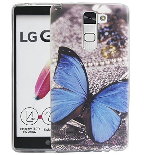 Dooki, Stylus 2 Case, LG Stylus 2 Case, Slim Soft Silicone TPU Protective Phone Cover Case For LG Stylus 2 LS775 (I-1)