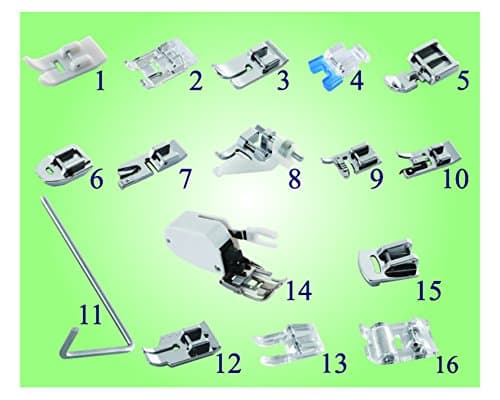 Toyota sewing machine feet set