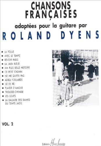 Chansons Françaises Vol2 (Classical Guitar)