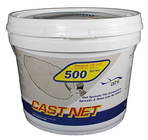 Ahi USA 500 Pro Series 6 Panel Cast Net, 9-Feet by American Maple Inc