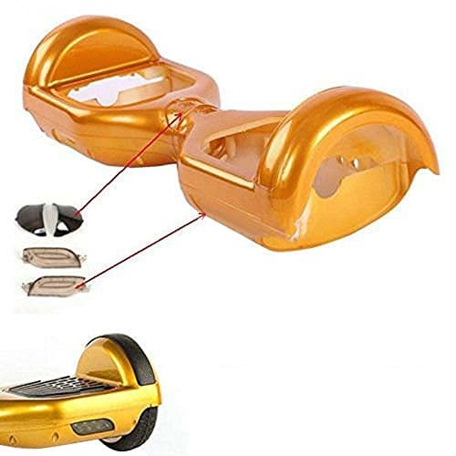 HanXiang Scooter Outer Shell Cover Case Scratch Protector Replacement DIY For 6.5 Inches 2 Wheels Self Balancing Scooter Hoverboard (Gold)