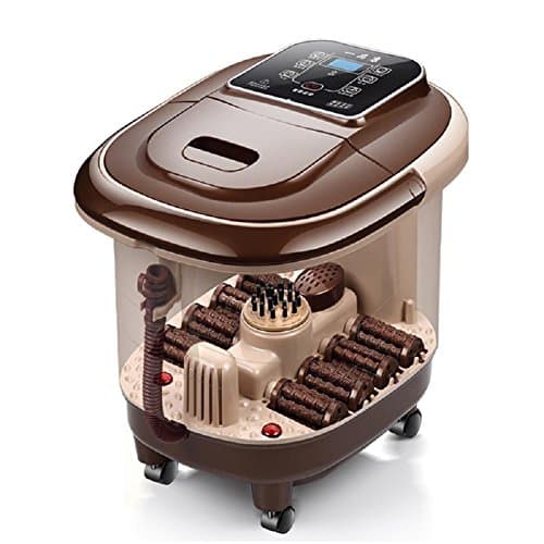 DMMSS Automatic Massage Foot Basin Electric Heating Foot Bath Device Foot Therapy Barrel