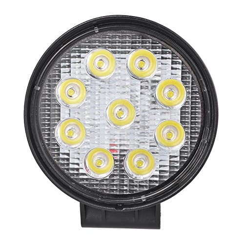 4.3" 27W 6000K 10-30V DC Daylight LED Work Light Spot Beam Driving Fog Lamp for Off-road Truck Car ATV SUV Jeep Boat VTX-27WA