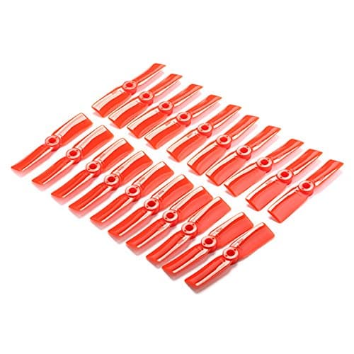 Wishfive Kingkong 3545 3.5x4.5 CW CCW Propellers for Multicopters FPV Racer Quadcopters Drone (Red Color)