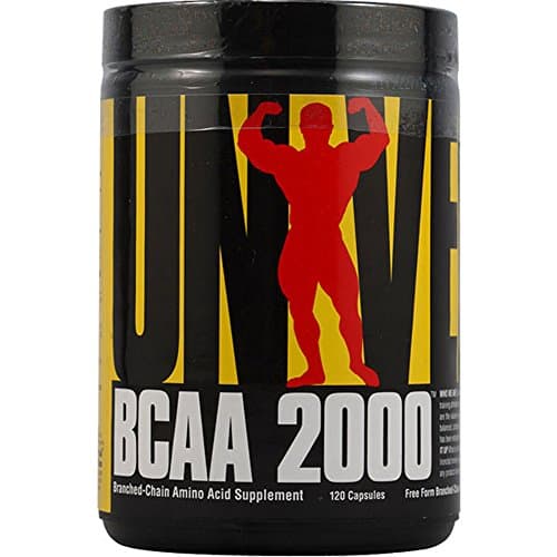 Universal Nutrition BCAA 2000 Pure Amino Essential for Muscle Growth (120 caps)
