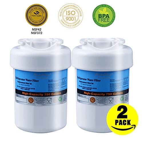 2 Pack PurePlus Water Filter Compatible with MWF,MWF3PK,MWFAP,MWFDS,MWFINT