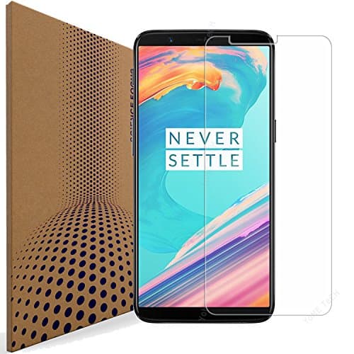 VLP OnePlus 5T Glass Screen Protector, Smooth 2.5D Edge 9H Hardness Anti Scratch Fingerprint Resistant 98% Clarity Tempered Glass Screen Protectors for OnePlus 5T
