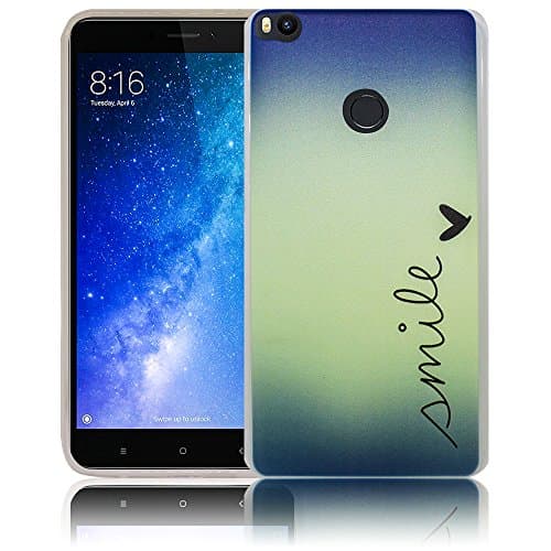 Xiaomi Mi Max 2 Smile Silicone Protective Case Protective Case Mobile Phone Case Cell Phone Case Silicone Case Case Bag Cover Bumper Case Flip smartphone cellphone backcover