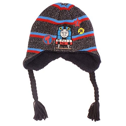 Boys Thomas The Tank Engine Winter Peruvian Hat Beanie Age 1-8 Years (Age3-6years)