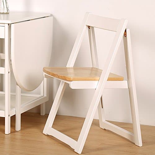 folding chair foldable chair Wood Folding Chairs Solid Wood Dining Chair Modern Minimalist Backrest Chair Home Furniture Tables And Chairs Fashion Folding Table Chairs chairs folding (Color : 1#)