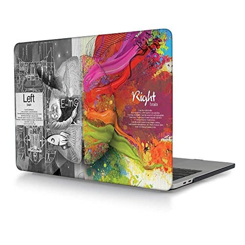 Redlai Macbook Pro 15 Case 2016 Newest,Print Clear Transparent Hard Case For Macbook Pro 15 with Touch bar Model:A1707 (Released October 2016),Brain No.2