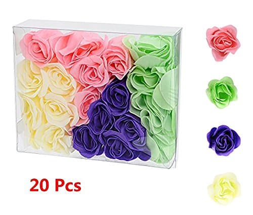 Bath Bombs Soap Rose Flower Gift Set Handmade Natural Organic Essential Oil Bath Salt Body Relieves Fatigue, Moisturizes Dry Skin Premium Nature for Women, Kids, Girls, Spa, Men, Boys, Gifts for Birthday, Anniversary, Valentine's Dayility