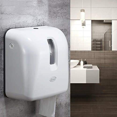 QZz Bath Hotel Bathroom Plastic Large Roll Paper Box Large Roll Holder Toilet Paper Shelf Waterproof Tray Paper Towel Rack Toilet Paper Holders