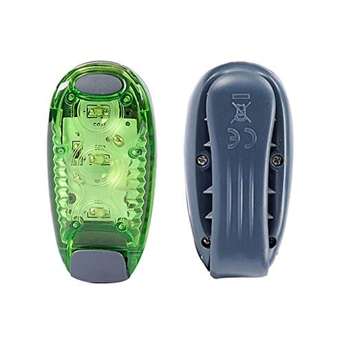 3 Modes LED Safety Light 2 Pack - Nighttime Visibility for Runners, Cyclists, Walkers, Joggers, Kids, Dogs, Relays & More - Clip to Clothes Strap to Wrist, Ankle, Bike, Collar, or Just About Anywhere.