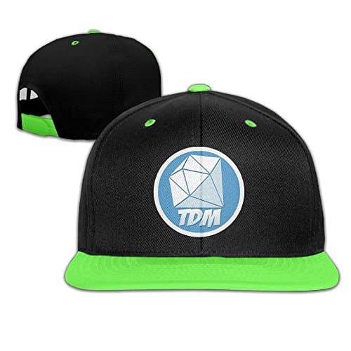 Youtube DanTDM Logo Kid's Adjustable Snapback Hat Baseball Caps
