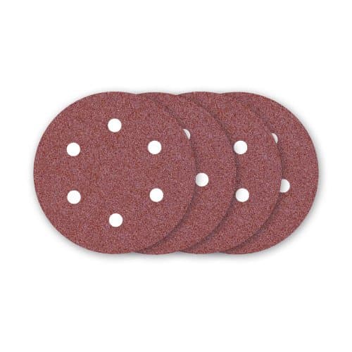 50 MioTools Hook & Loop Sanding Discs for Random Orbital Sanders - ø 150 mm – Grit 60 – 6-hole