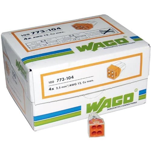 TERMINATIO OTG06 IP68 in-Line Waterproof Cable Connector, Black