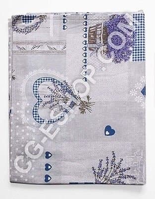 Maxi Tablecloth Rectangular 140 x 360 Sea Coral 16 People Cream White