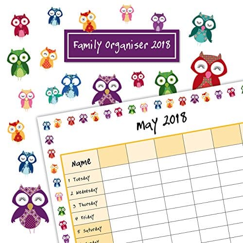 Owls 2018 Family Organiser