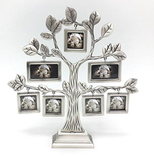 QJONKE Tree Shape Photo Frame Bedroom Home Decoration Can Put Seven Photos