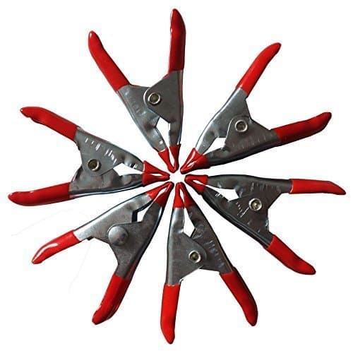 12 Glue press From Metal ca. 50mm, Clamping tool, Spring clamp, Clamp force