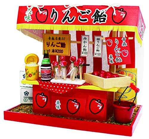 Billy handmade dollhouse kit fair stand kit candy apple 8421 (japan import)