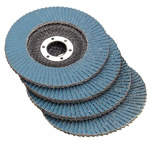 Soviton 5pcs Grit Grinding Wheels Flap Discs Sanding Discs Blades Angle Grinder 100mm