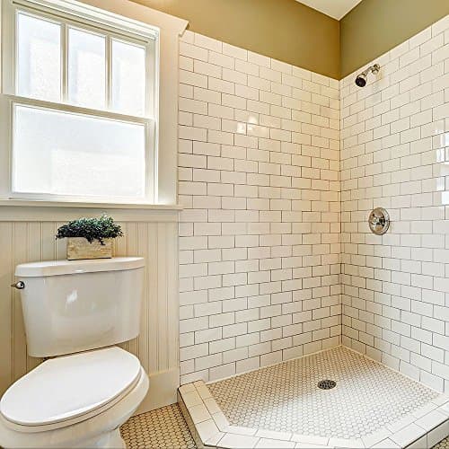 Metro White Gloss Smooth Brick Ceramic Wall 20x10 Tiles, Per Sqm