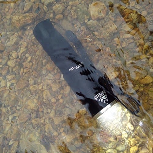 Professional Waterproof IPX7 Handheld CREE XM-L2 LED Flashlight Super Bright Portable Zoomable Aluminum Torch Adjustable Focus by 18650 Rechargeable Batteries Or 3 x AAA Batteries (Not included)