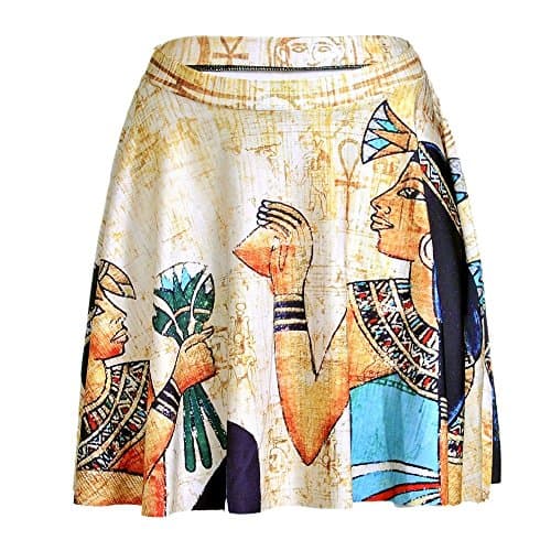 Plus Size Mini Ancient Egyptian Woman Skirts 3D Skirts