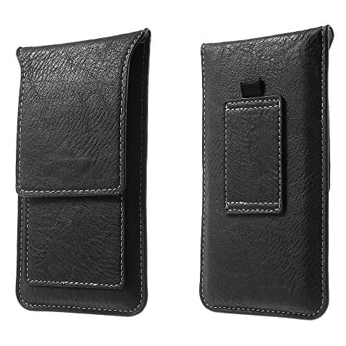 HUAWEI 5.5"-5.7" SCREEN PHONES VERTICAL SLIMLINE LEATHER BELT LOOP CARD CASE POUCH for G9 PLUS / P9 PLUS / NEXUS 6P / G8 / G7 PLUS / MATE S / MATE 8 / HONOR 8 / HONOR 5A / HONOR V8 / HONOR 5C / HONOR 6 PLUS / HONOR 4X / HONOR 3X PRO / ASCEND G7 / ASCEND MATE 7 / ASCEND G730