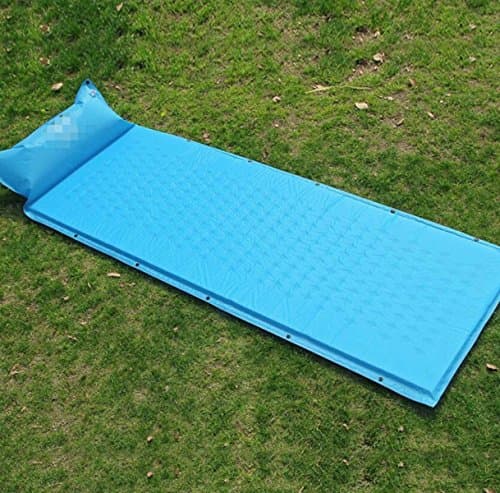 Outdoor Single With Pillow Can Be Stitched Moisture-proof Pad Camping Sleeping Pad Automatic Inflatable Pad,A2