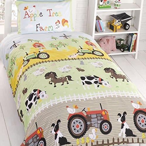 Apple Tree Farm Toddler / Junior Bedding Bundle 4.5 Tog 120 x 150