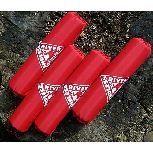 Endless River Canoe Roof Rack Pads Red