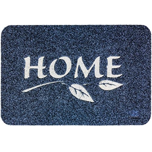KEmats Basic Front Door Mats – All-Weather Interior Floor Rug – Ideal for low traffic Entryways, Kitchens, Garages, Patios, Mud Rooms – Indoor Use Only (40 x 60 cm, Deep Blue)