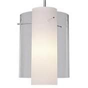 Bruck Lighting 110833/MP Rome Single Light 7-7/8" Wide Mini Pendant with Amethys, Bronze