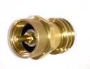 The Brass Factory BBQ-Backup Propane Adapter