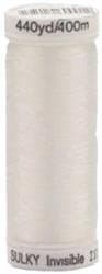 Bulk Buy: Sulky Premium Invisible Thread 440 Yards Clear 232UP-0001 (3-Pack)