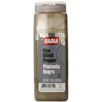 Badia Black Pepper Ground Fine, 16 Ounce