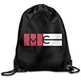MGTER66 Backpack Gymsack Sack Bag Magcon Tour Logo White