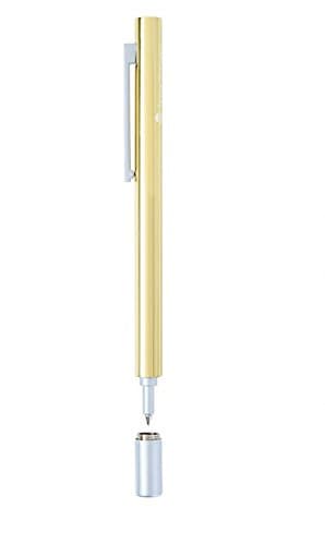 Ten Design Stationery Shell Roller Pen, Gold (121218GD)