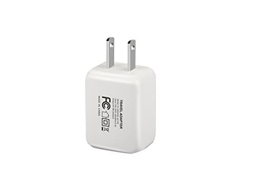Txrich 12W 2.4A Mini Charger 2-Port USB Auto-Sensing Current for iPone7 6s Plus iPad Air2 mini3 Galaxy S Series LG Nexus HTC Huawei Samsung Smartphone Charger (White) ...