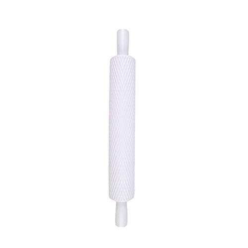 YUnnuopromi Lovely Engraved Embossing Pattern Pastry Rolling Pin Plastic Roller for Kitchen Baking Tools 7#