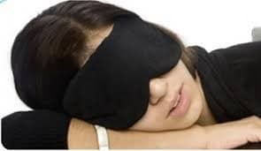 ONLINEMEDS Mulberry Silk, Super Smooth Sleep Mask and Blind Fold (Multi Colour)