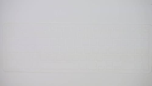 HYAIT 1Pcs Colorful Silicone Keyboard Protector Skin Cover for Dell Inspiron 15HR/15HR£¨7000 Series£/15HD 7000£¨7000 Series££¬ Inspiron15hd-2528/2628T/2828T,15H-1528,15-7537 CLEAR