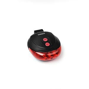 FREETOO® New Bicycle Cycling Laser Tail Light Water Resistant 2 Laser 5 LEDs 7 Modes Mountain Bike Safety warning Back Rear Led Red Light Flashlight Lamp (red2)
