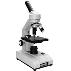 Parco PSC-48 Student Inclined Microscope, Beginner, Monocular, 110V / 15W Tungsten Illumination