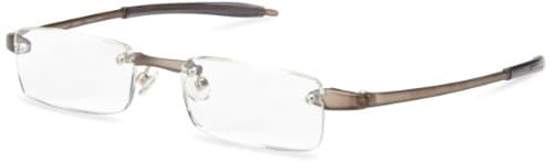 Visualites 1 Lightweight Rimless Rectangle Reading Glasses For Men and Women