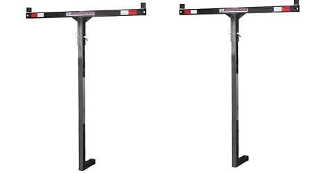 Tricam SLE-1/SKLE-350 2 in 1 E-Z Hitch Mounted Load Extender, 350-Pound Capacity, Black Finish (2-(Pack))